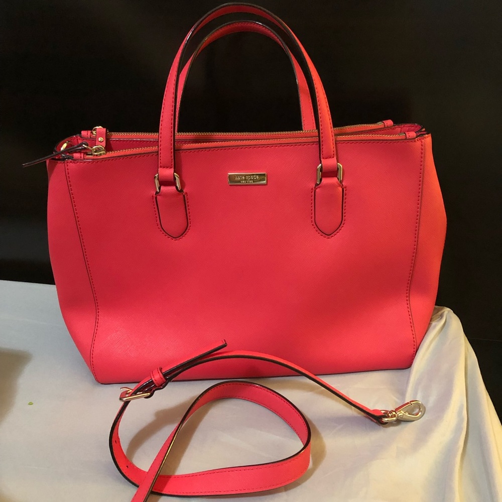 Kate Spade Pink Satchel Bag